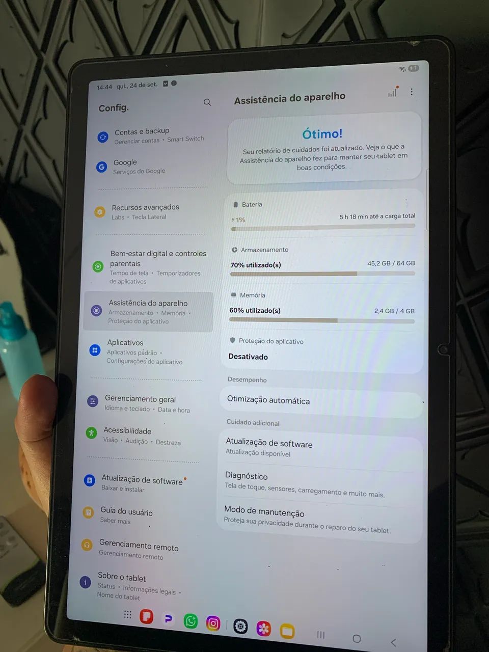 Samsung tab a9+ 11 polegadas  - Foto 3