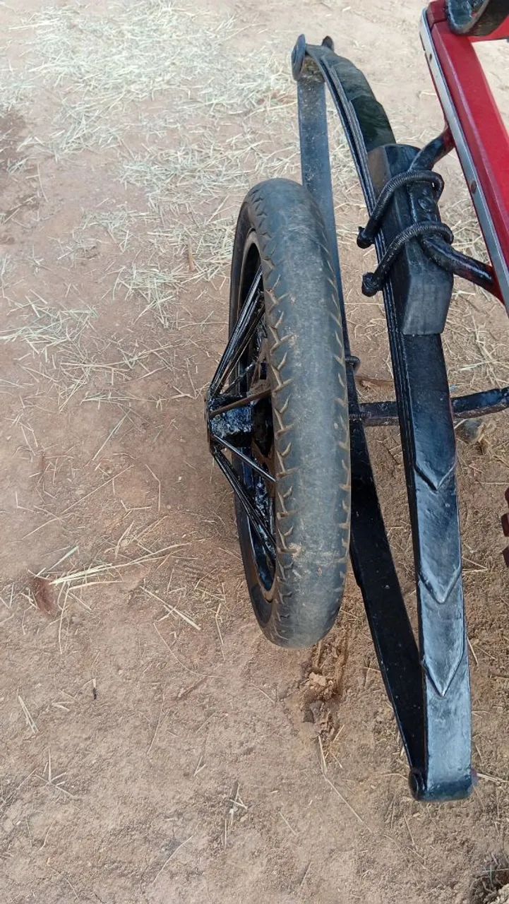 Vendo charrete reformada.tapecaria nova - Foto 4