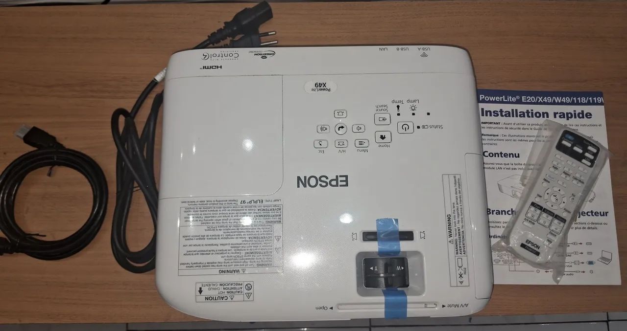 PROJETOR EPSON X49 - Foto 4