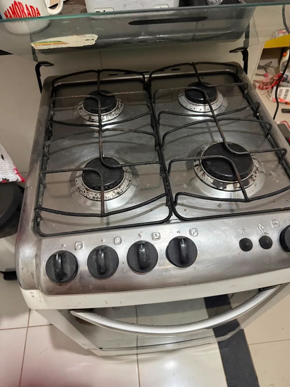 Fogão Electrolux 4 bocas branco automático - Foto 2