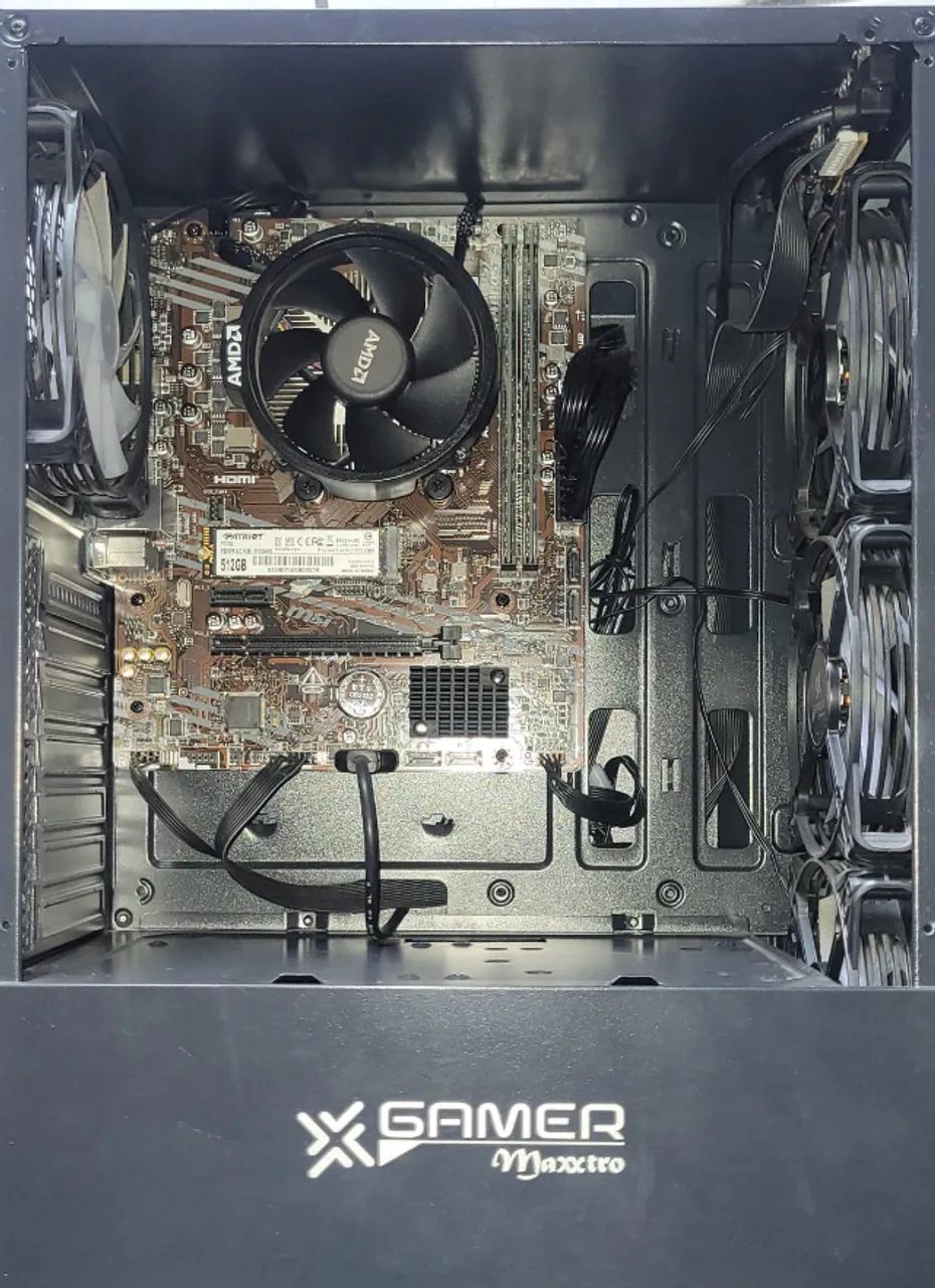 PC GAMER AMD RYZEN 5 4600G EXCELENTE - Foto 6