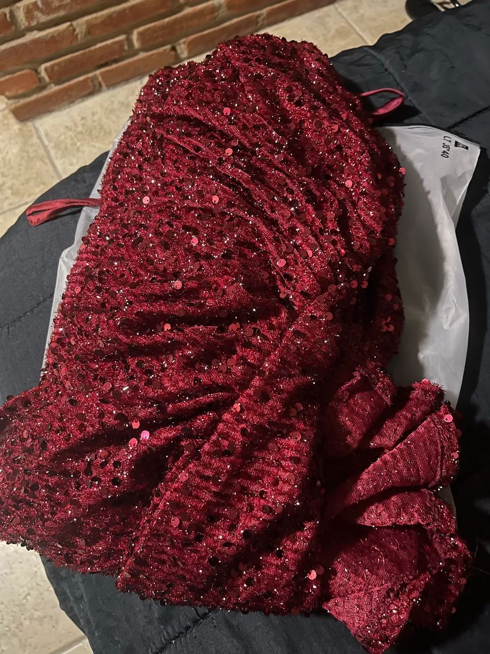 Vestido de Festa cor Marsala - Foto 2