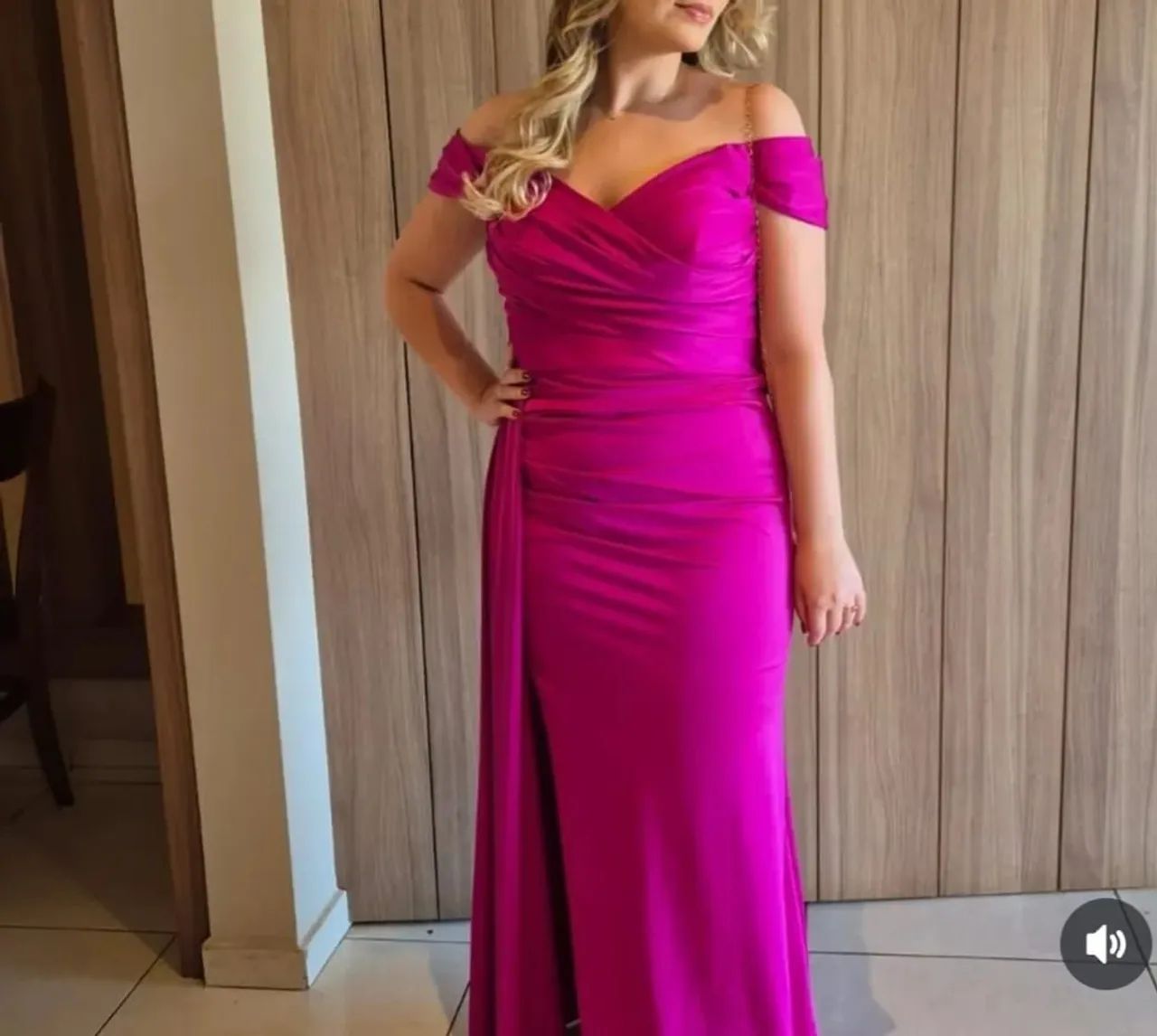 Vendo vestido fucsia - Foto 2