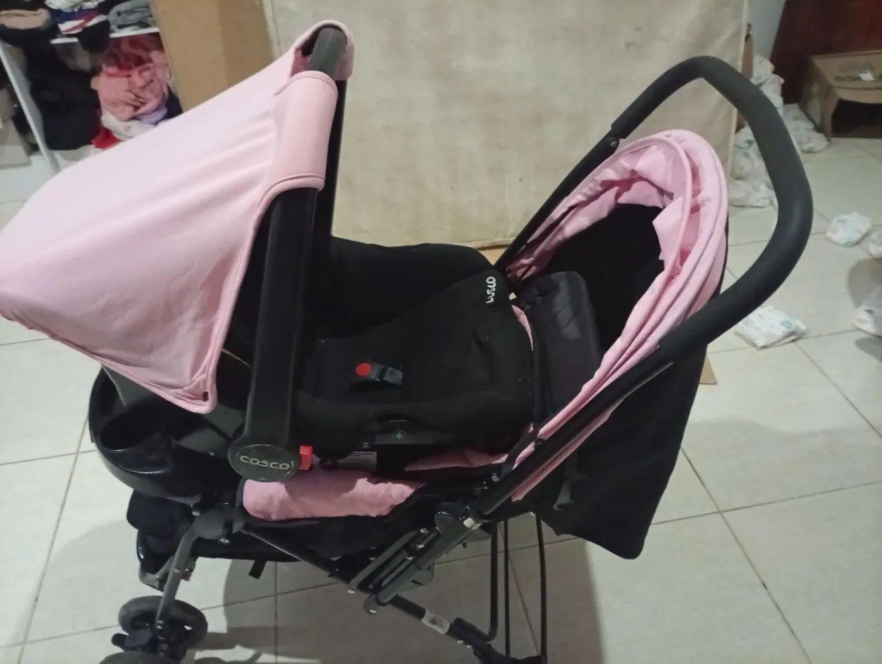 Carrinho de bebê menina  - Foto 5
