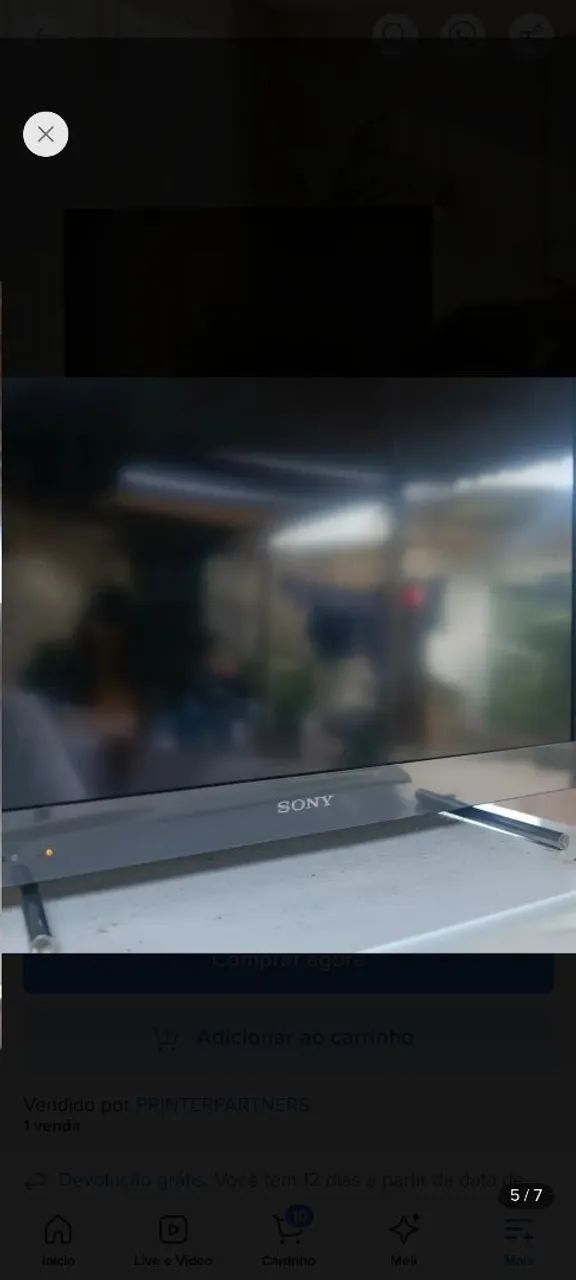 Tv Sony bravia LCD 32 polegadas com defeito fantasma so troca a placa dos HDMI  - Foto 4