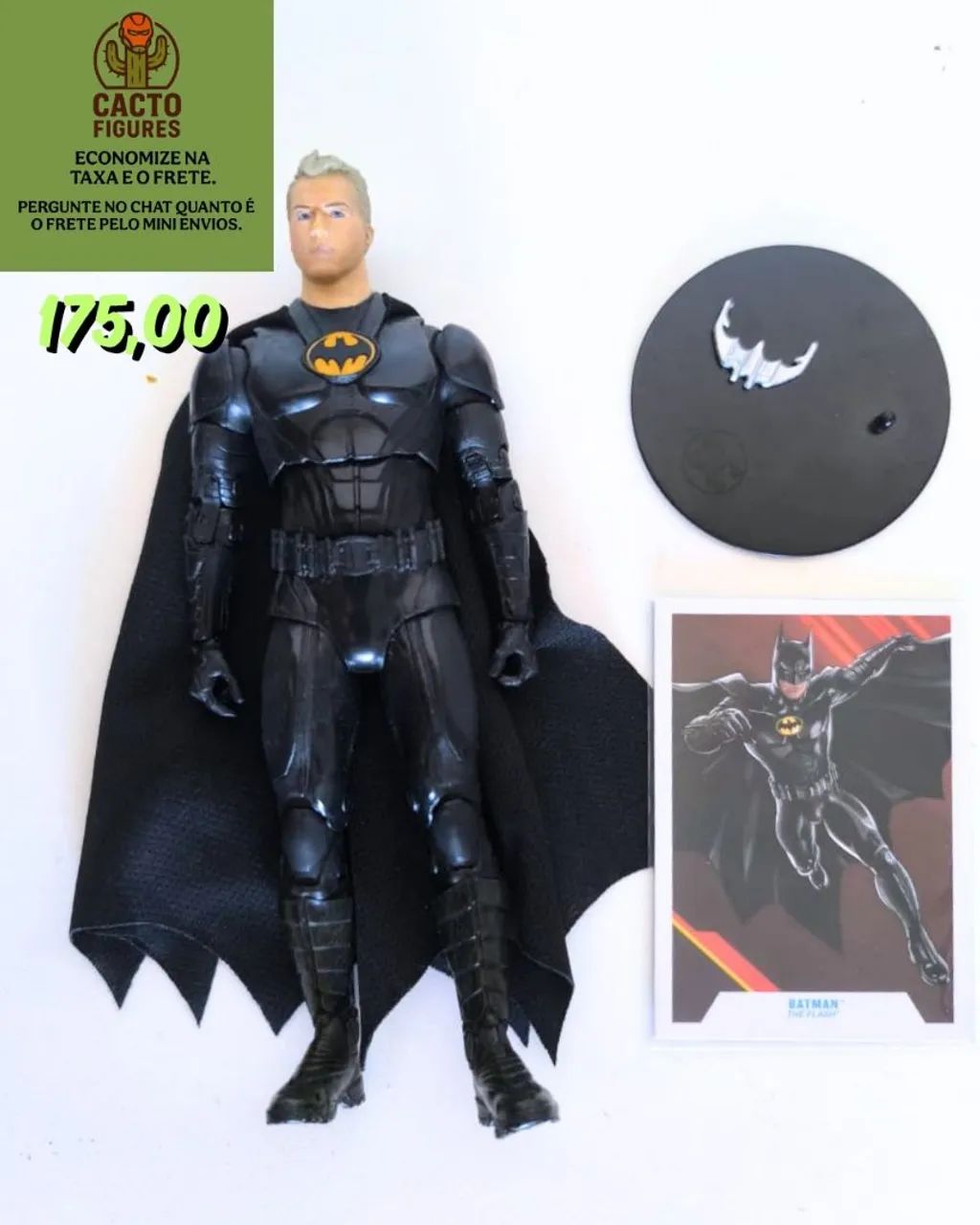 DC MULTIVERSE MCFARLANE BATMAN FILME THE FLASH MICHAEL KEATON
