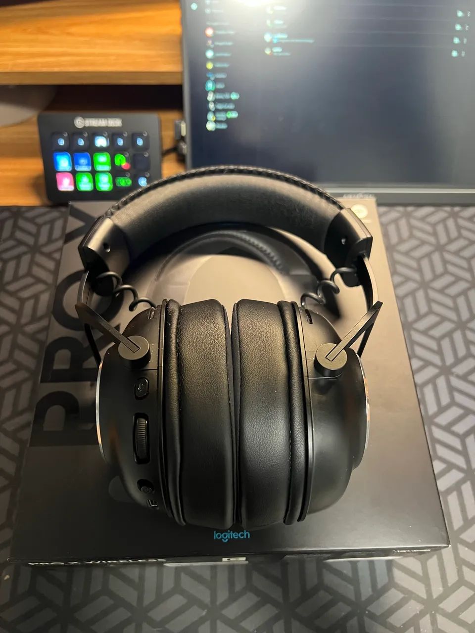 Headset Logitech G Pro X sem fio  - Foto 2