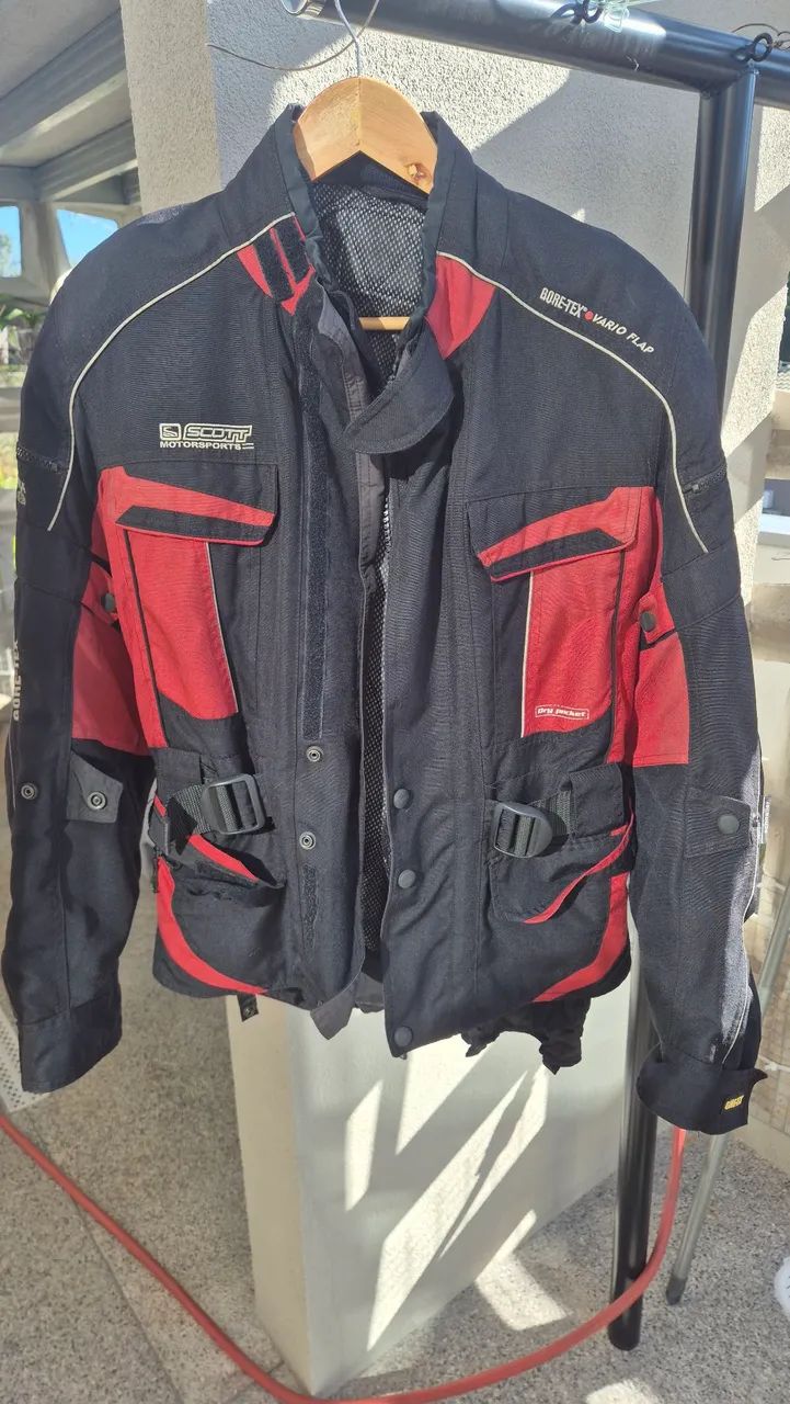Jaqueta moto Scott impermeável 