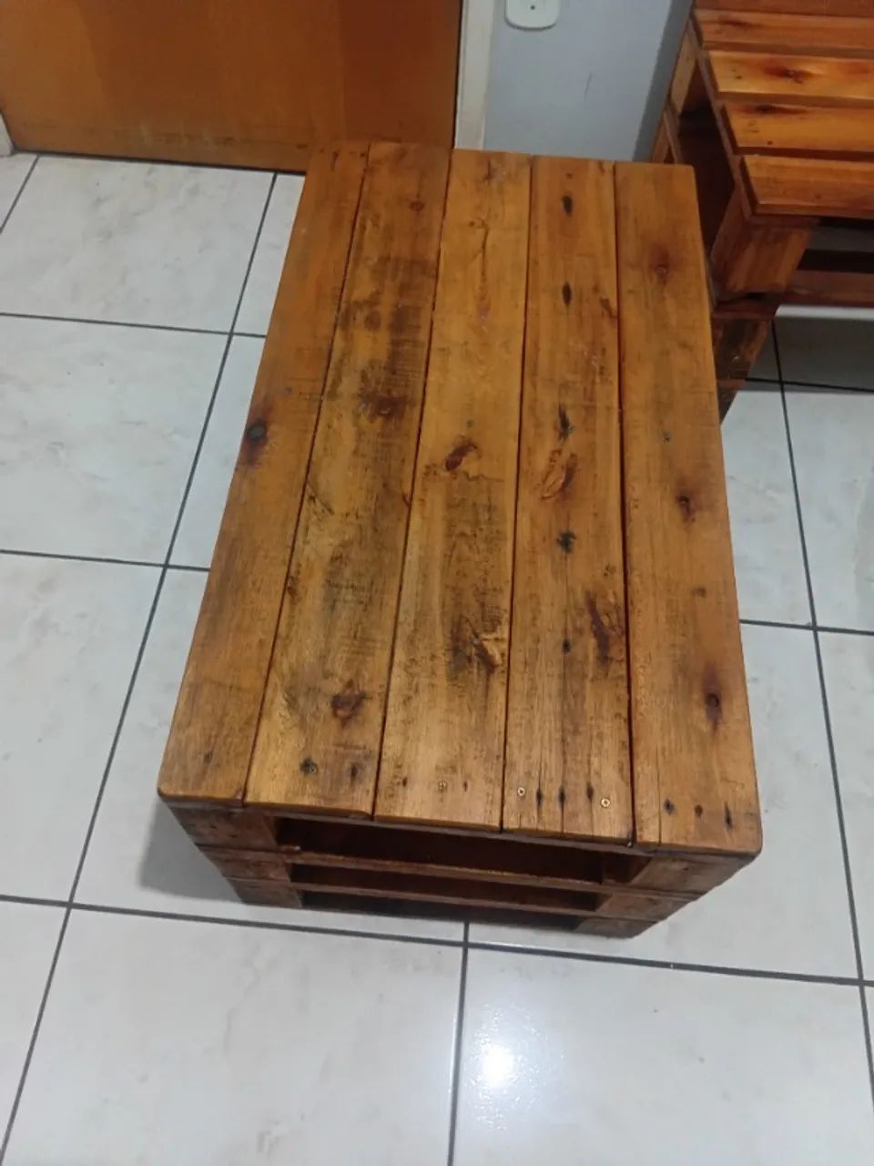 Banco e mesa palets - Foto 2