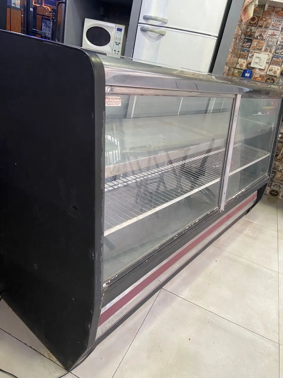 Balcão lanchonete refrigerado