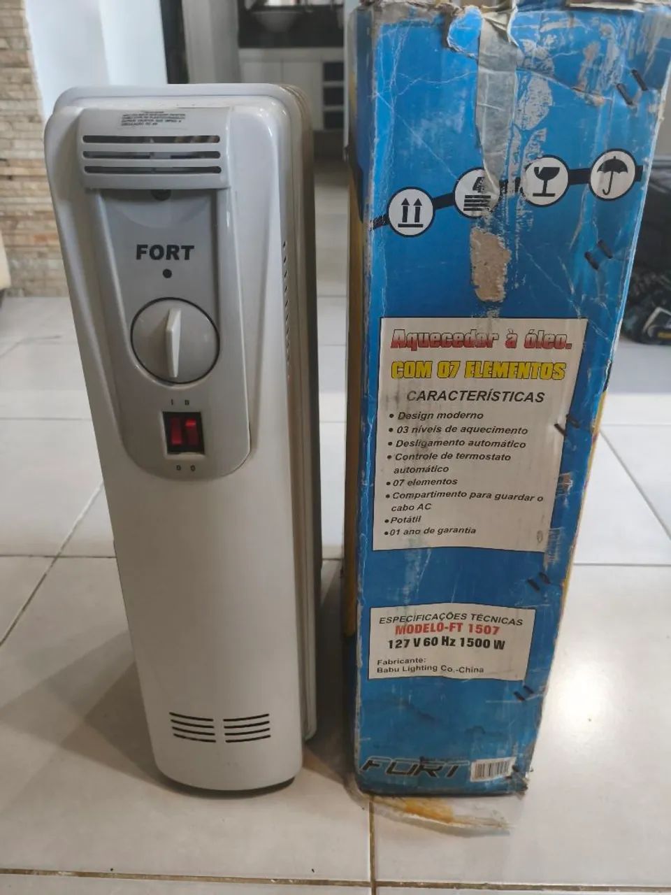 Aquecedor elétrico a óleo  - Foto 4