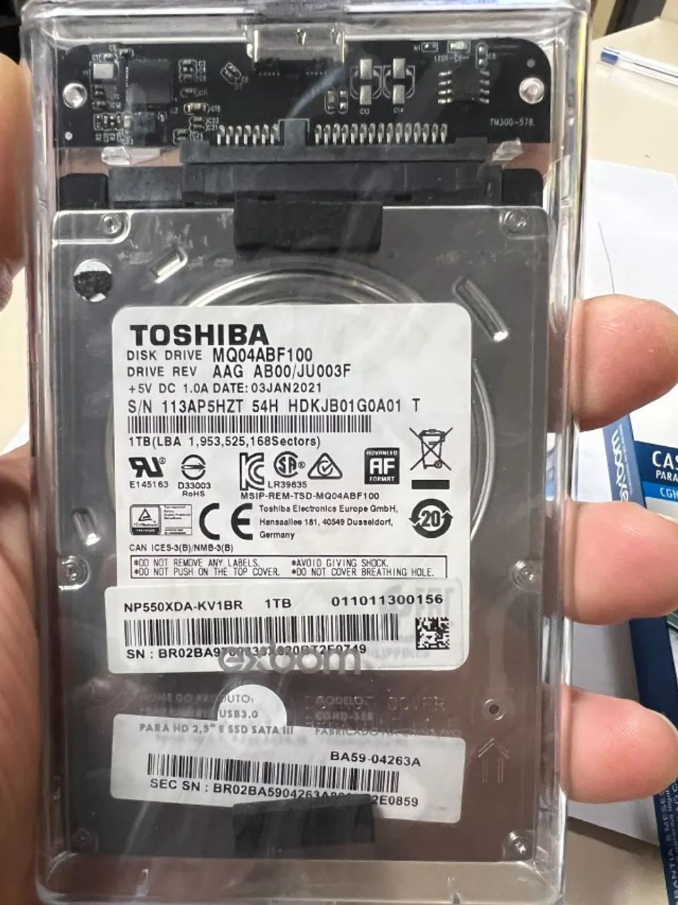Vendo HD Externo de 1Tb - Foto 3