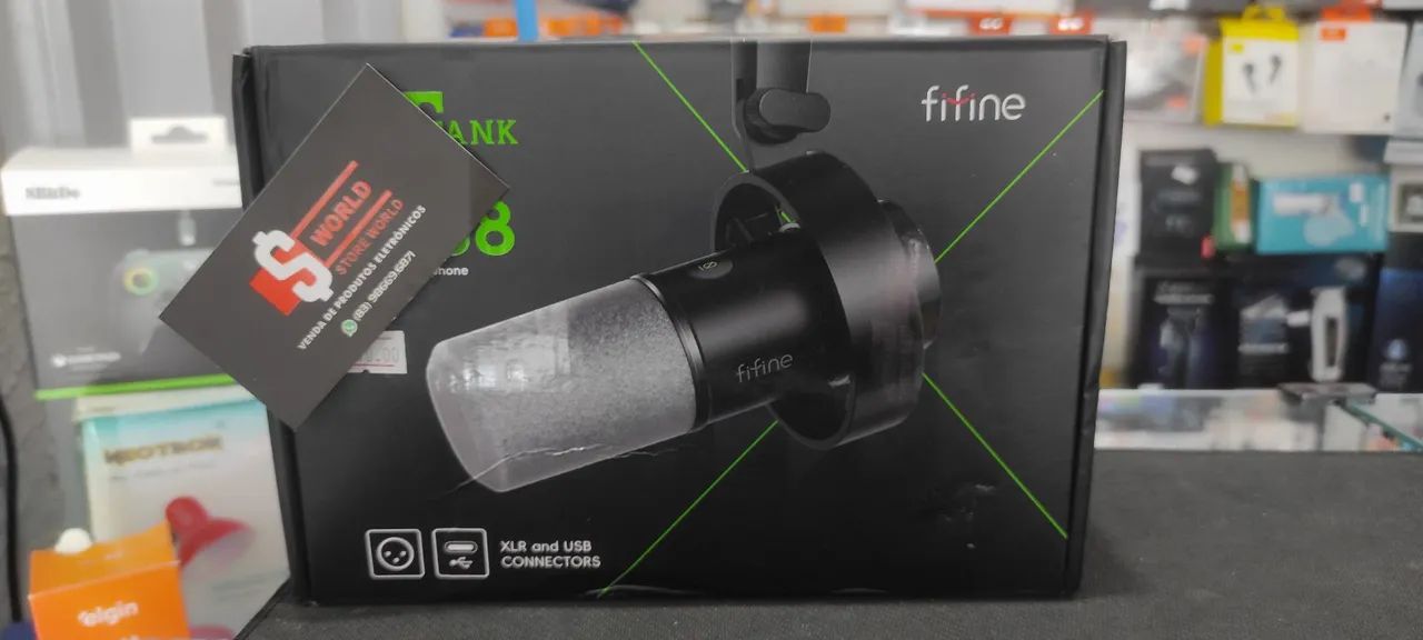 Microfone Condensador - Store World 