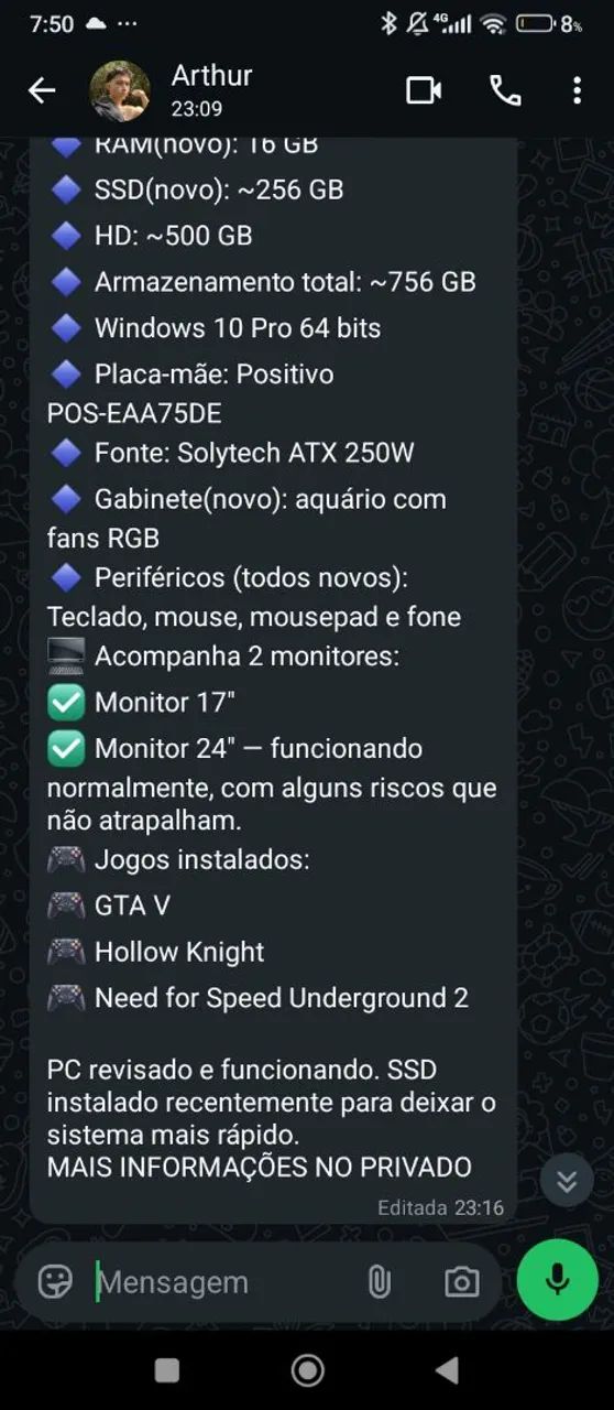 Vendo pc $2.200 - Foto 2