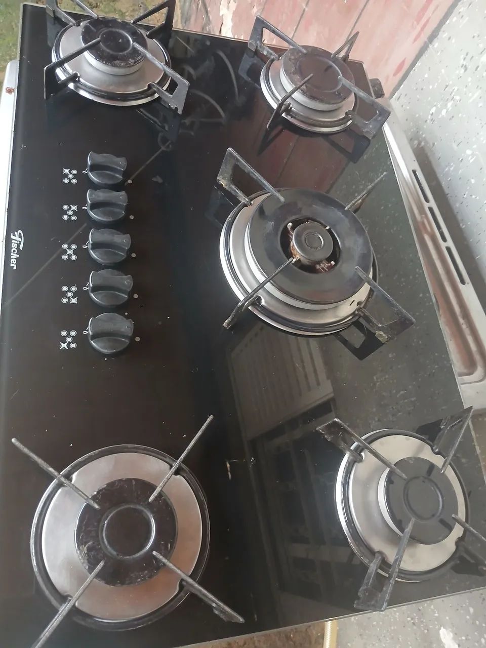 Kooktop 5 chamas funcionando tudo elétrico  - Foto 2