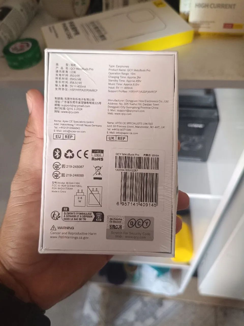 Fone bluetooth QCY Melobuds Pro ANC Original e Lacrado - Foto 3
