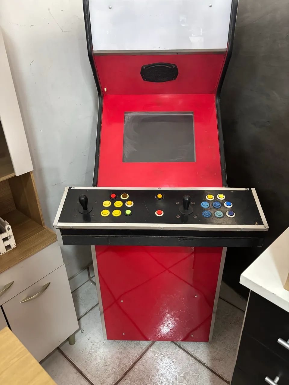 Fliperama com 9800 jogos funcionando  - Foto 2