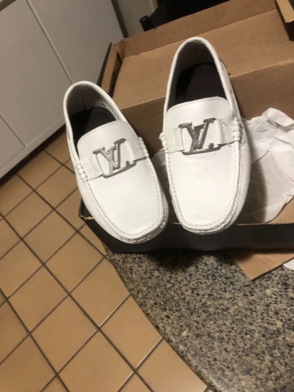 Par de Mocassins de cor lisa / Casual e Versátil / Bom para Lazer ! - Foto 4