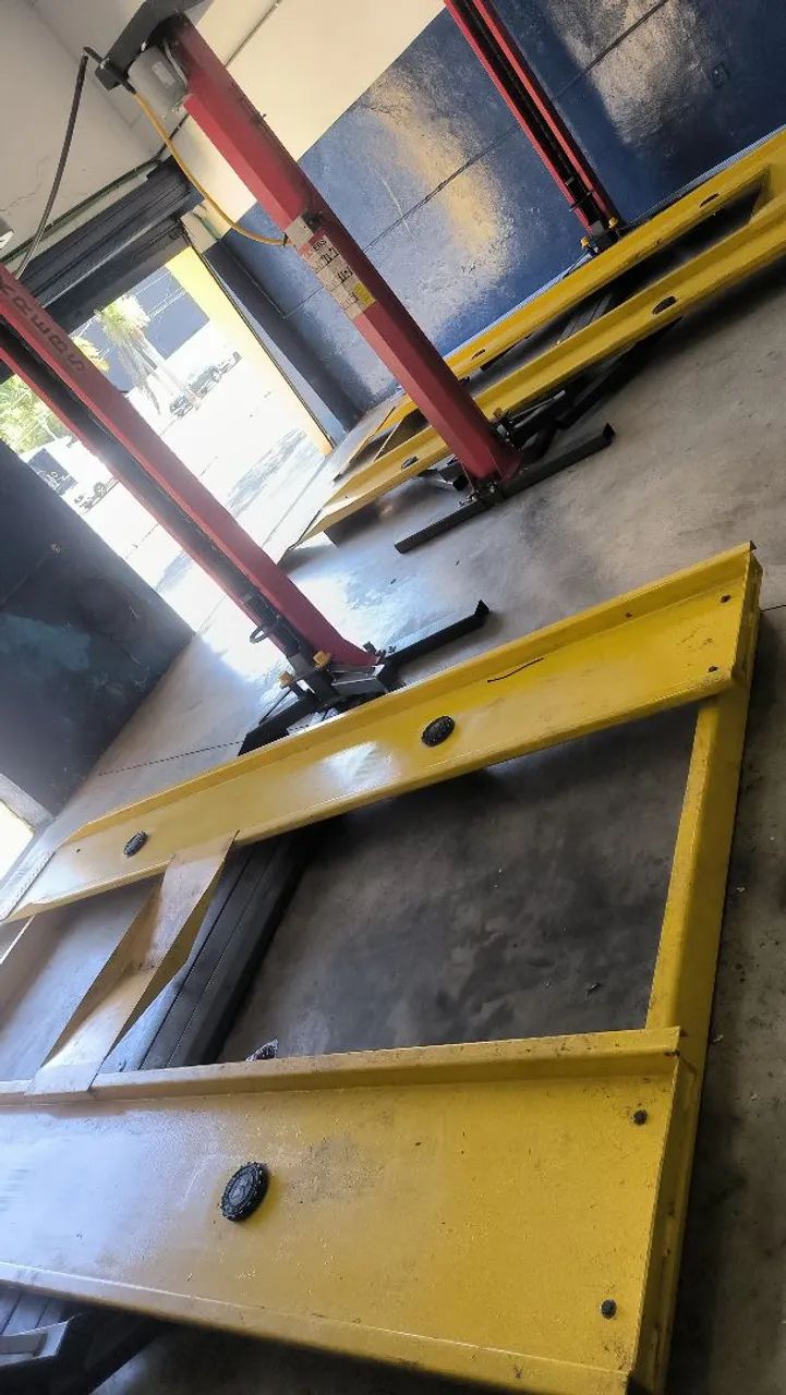02 Plataformas para elevadores automotivo para troca de óleo  - Foto 4