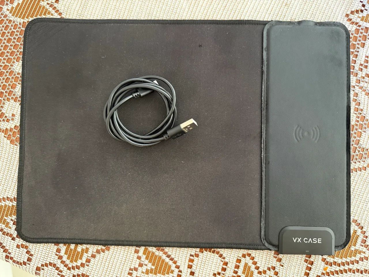 Mouse Pad Com Carregador Wireless Vx Case
