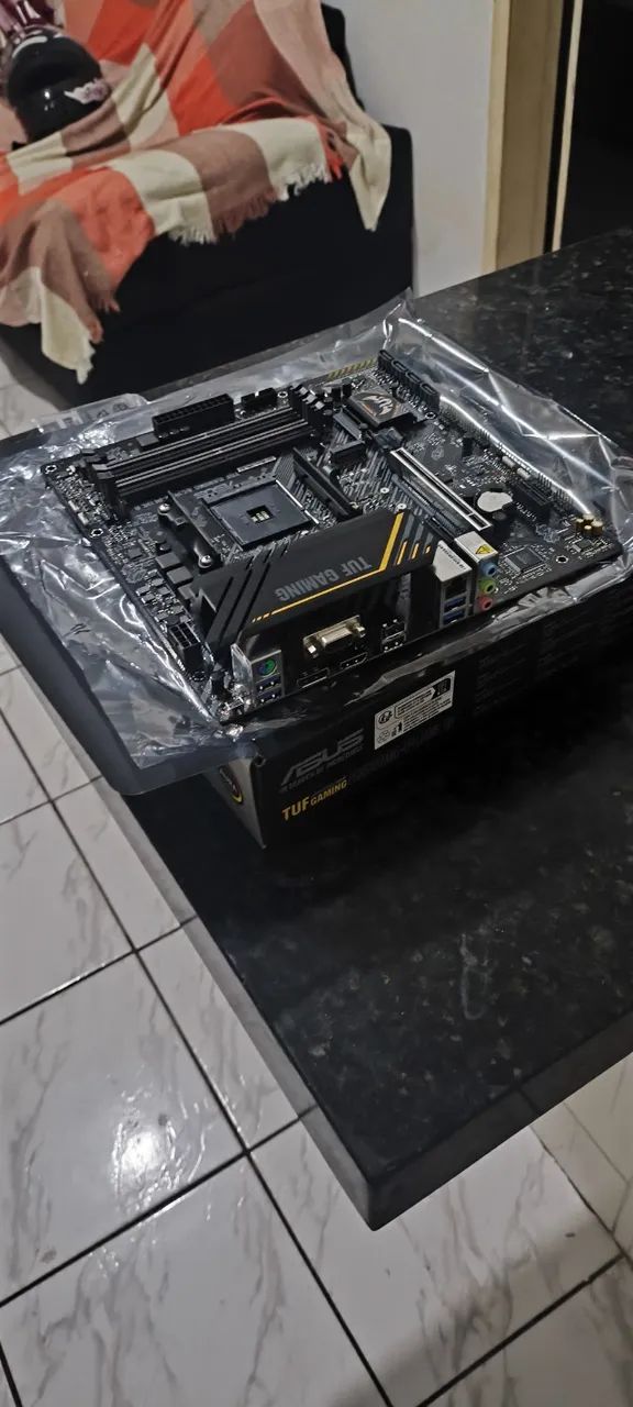 Placa mãe Asus TUF Gaming A520M PLUS II + Nf - Foto 2