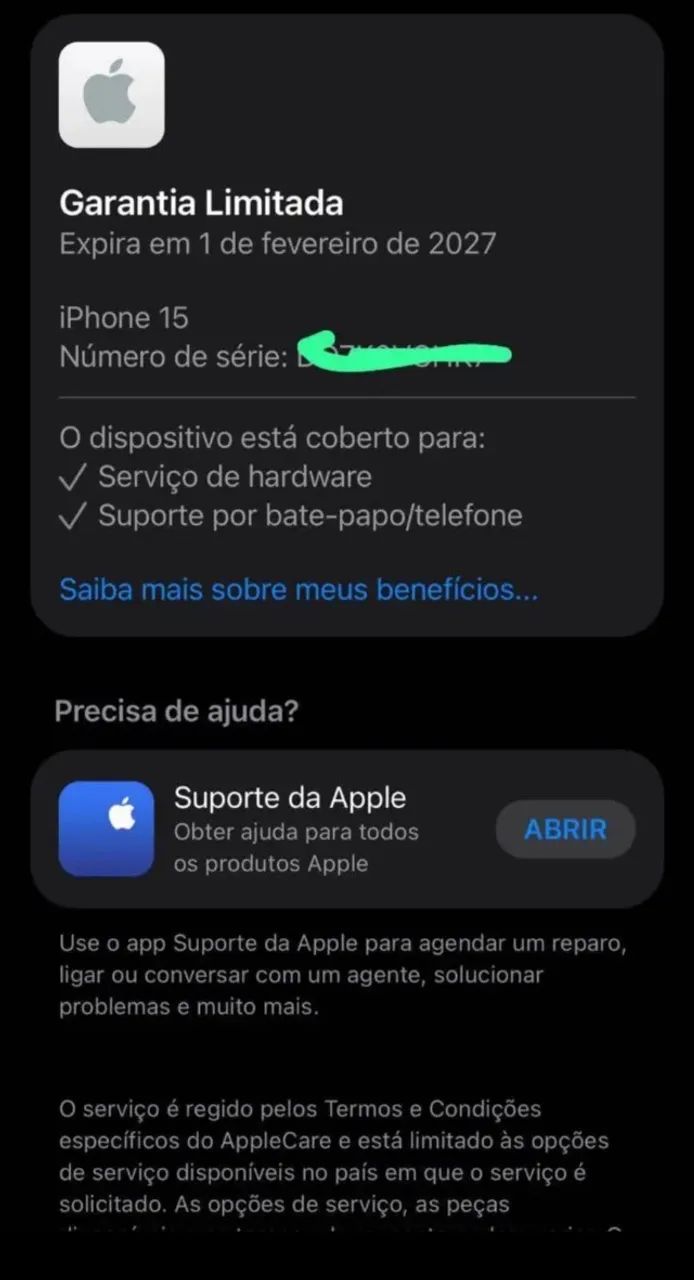 IPHONE 15 muito novo  - Foto 5
