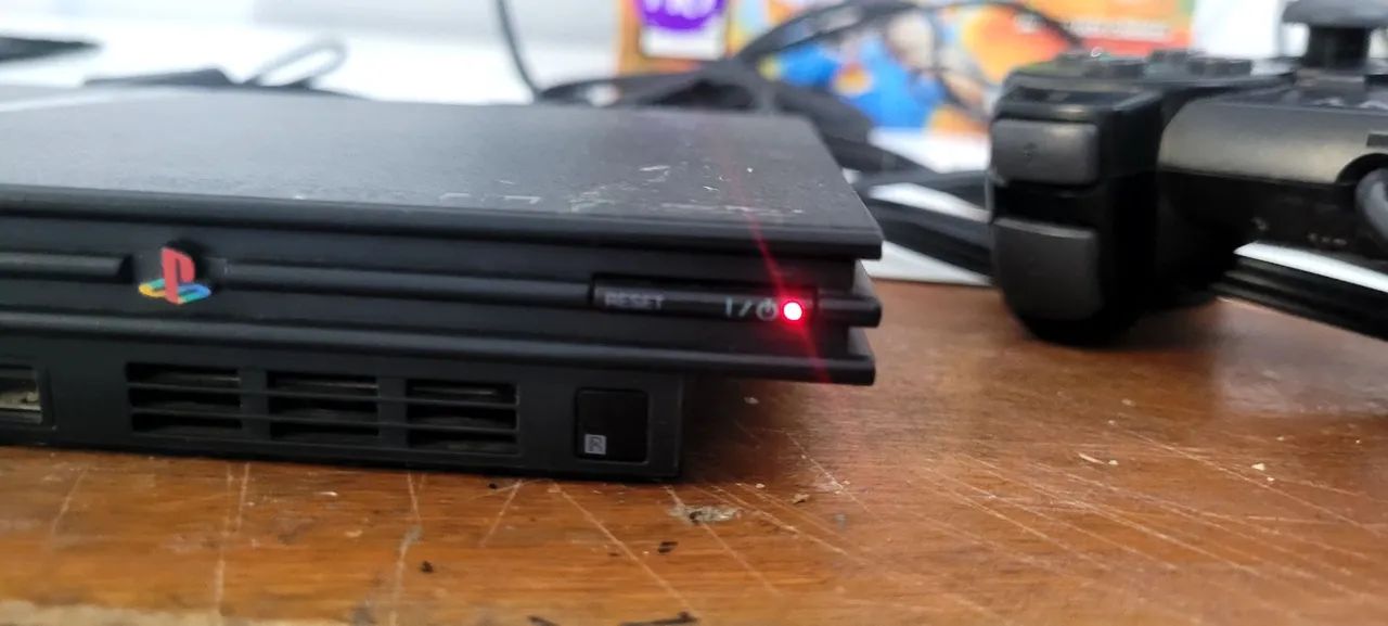 Playstation ps2 slim leitor ok cd prata  - Foto 5