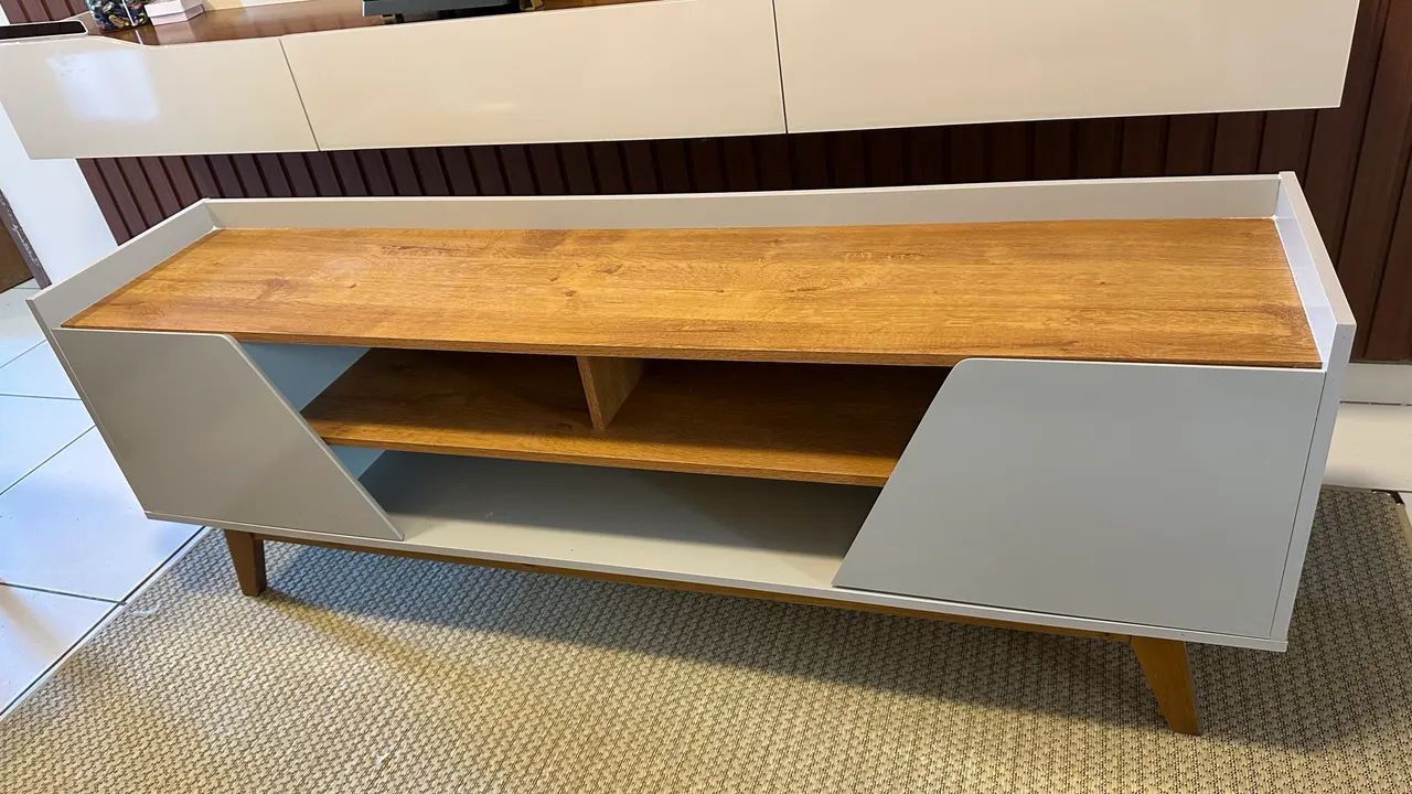 Rack Sala Turim para TV até 65 Polegadas