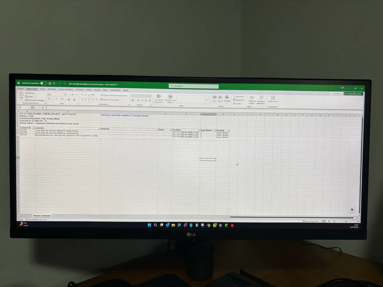 Monitor LG 29WL500