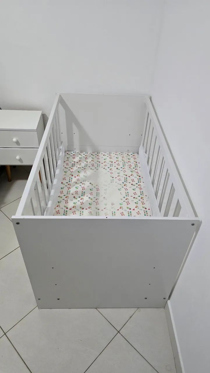 Berço branco unisex - Foto 2