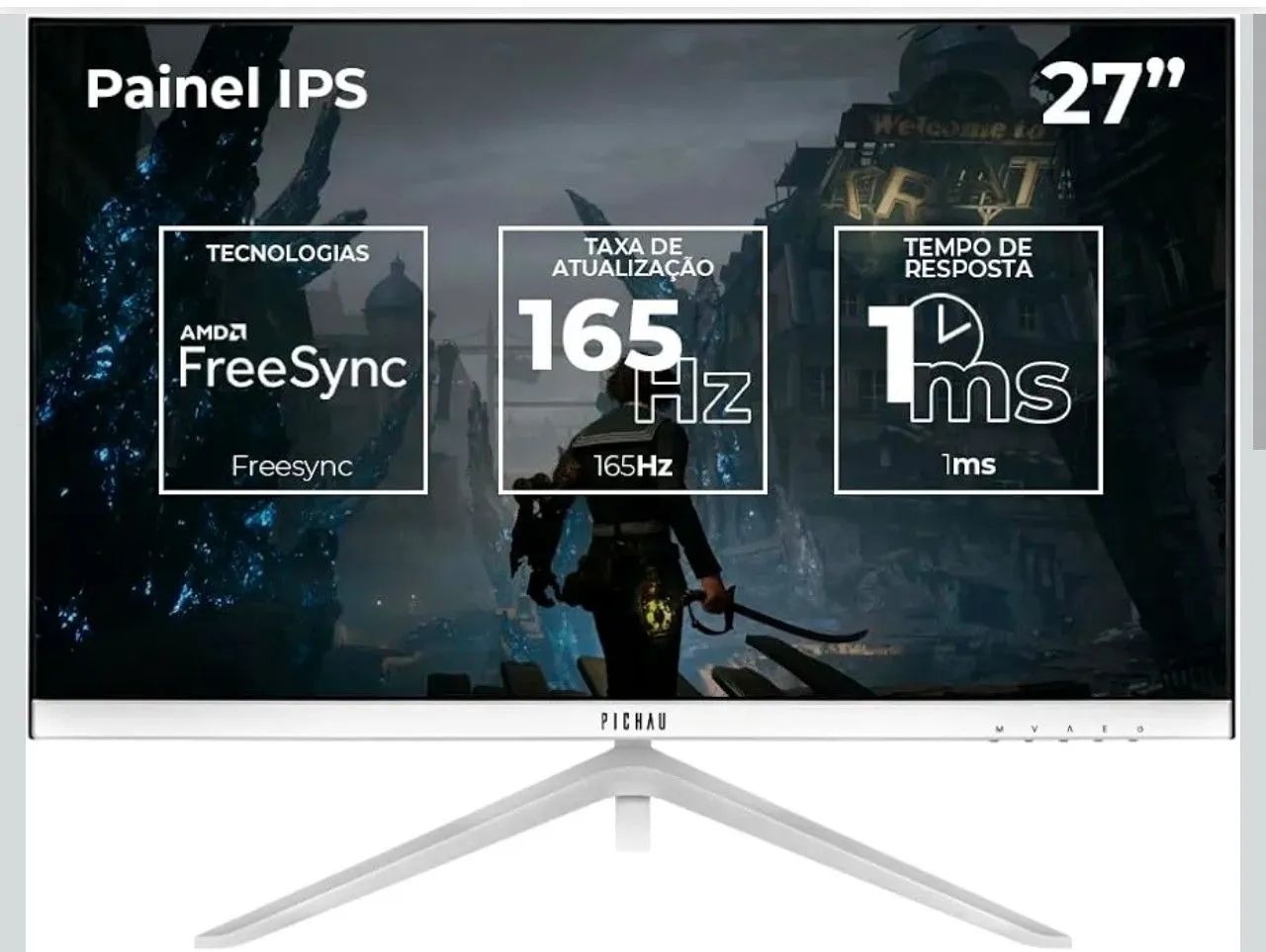 Monitor Gamer 165hz 27 Pol Pichau Centauri Cr27 Ips