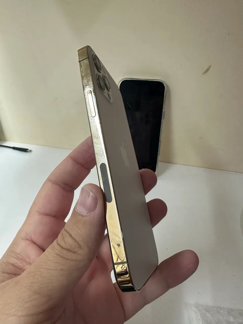 iPhone 12 Pro 256gb Gold dourado  - Foto 3