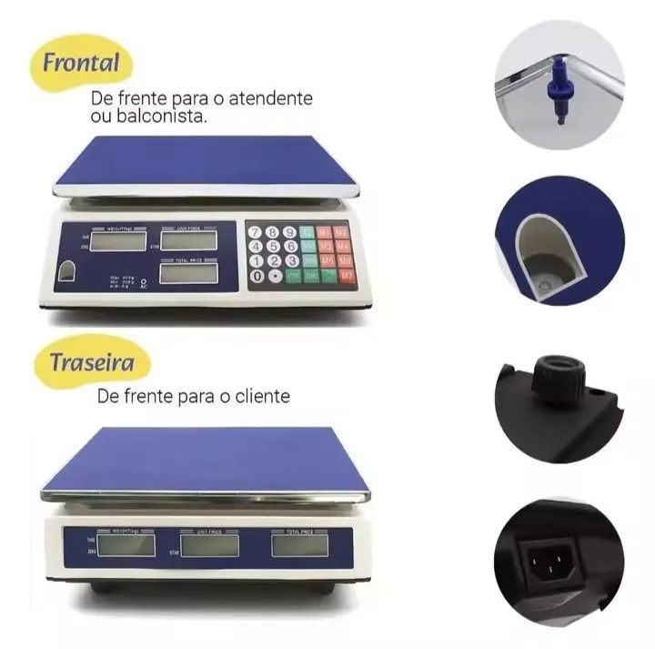 Balança digital 40 kilos. Nova de Fábrica  - Foto 3