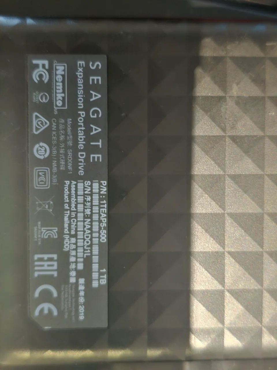 HD Externo Seagate 1TB - Foto 3