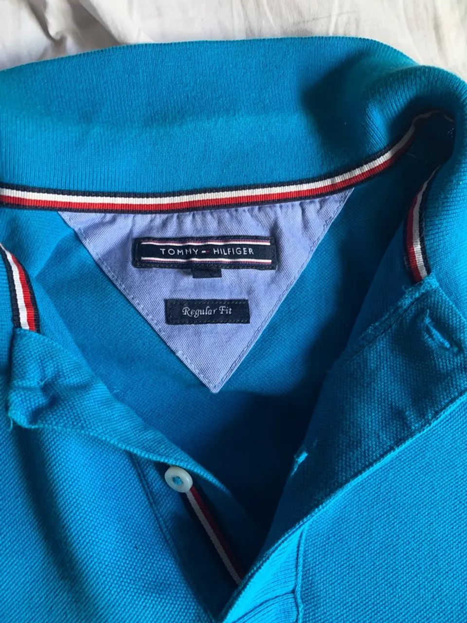 Camisa Polo tommy azul - Foto 2