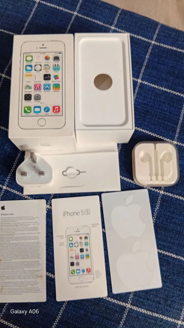 Iphone 5s com defeito com caixa e ums acessórios  - Foto 2