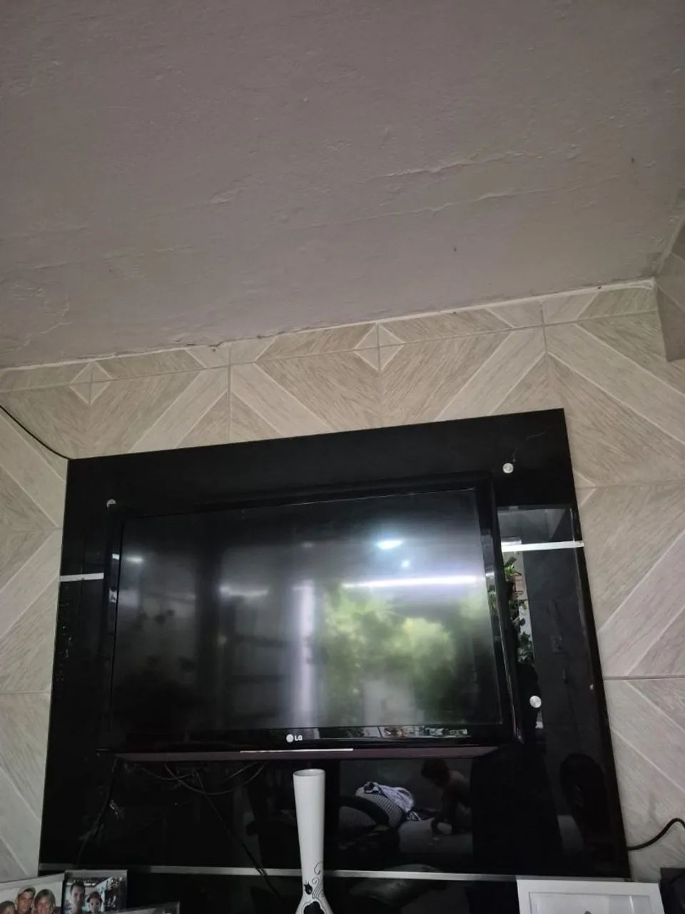 Painel para televisão de vidro 43 polegadas