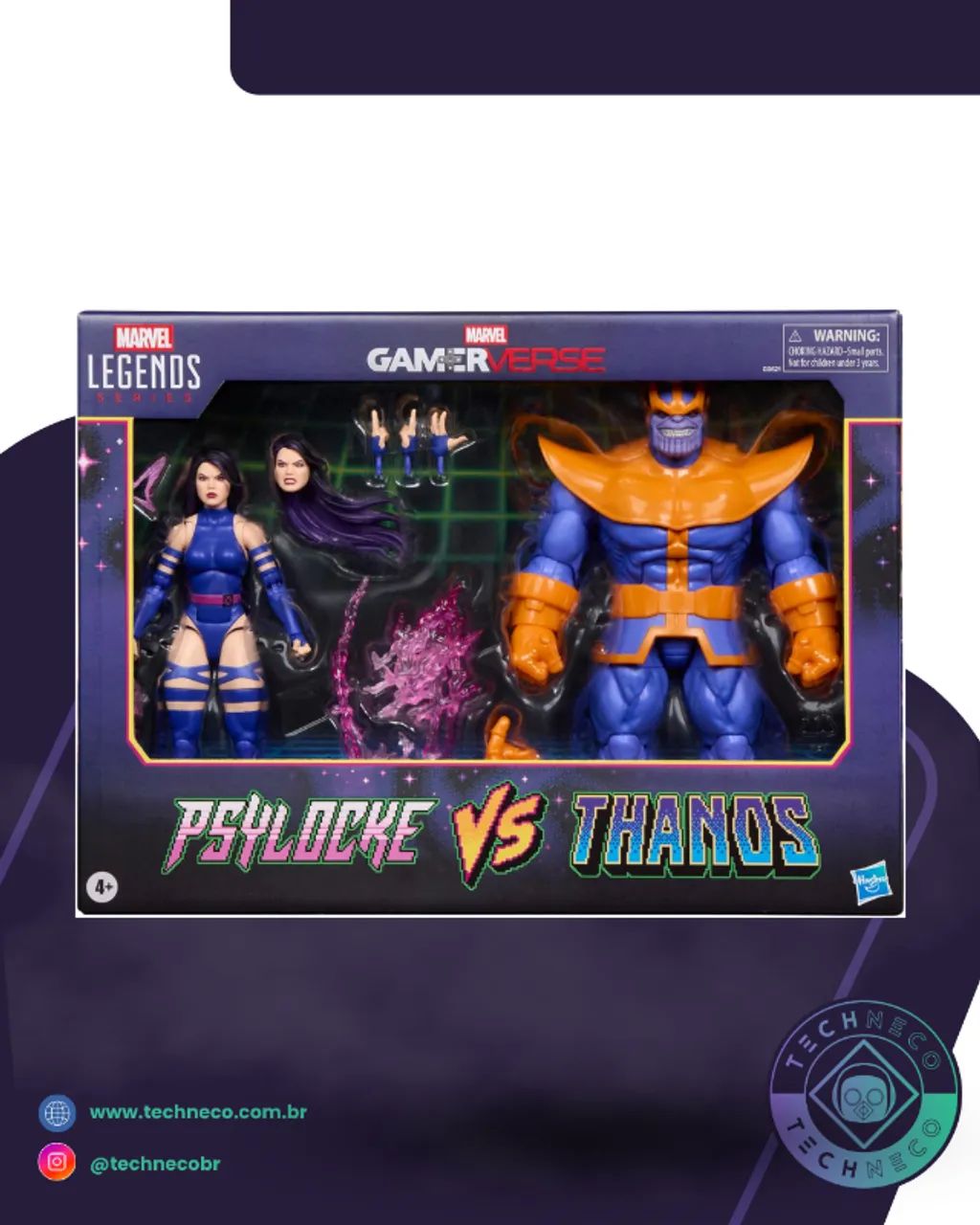PSYLOCKE VS. THANOS - HASBRO - Foto 2