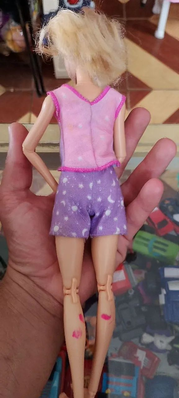 Boneca Barbie articulada, funcionando! - Foto 3