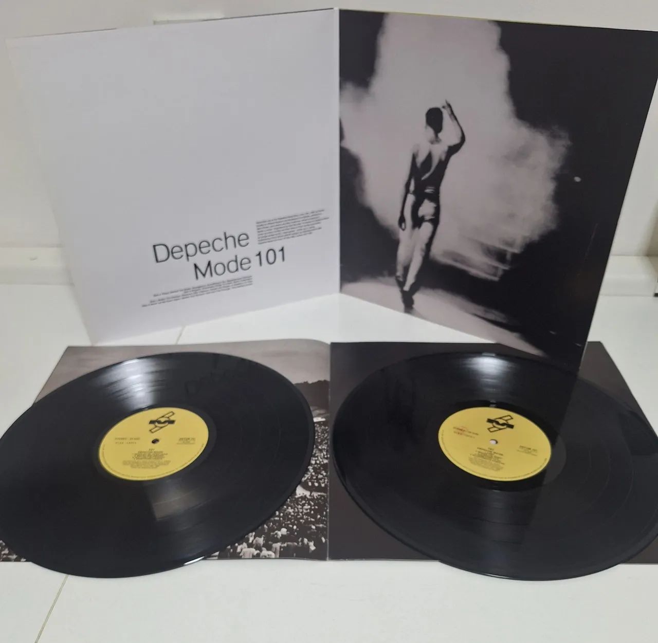 Vinil duplo Depeche Mode 101 Importado Ao Vivo com Livreto