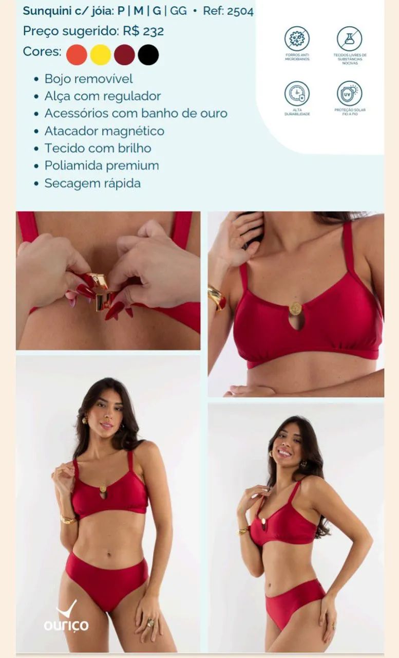 Revendedor Ouriço moda praia  - Foto 5