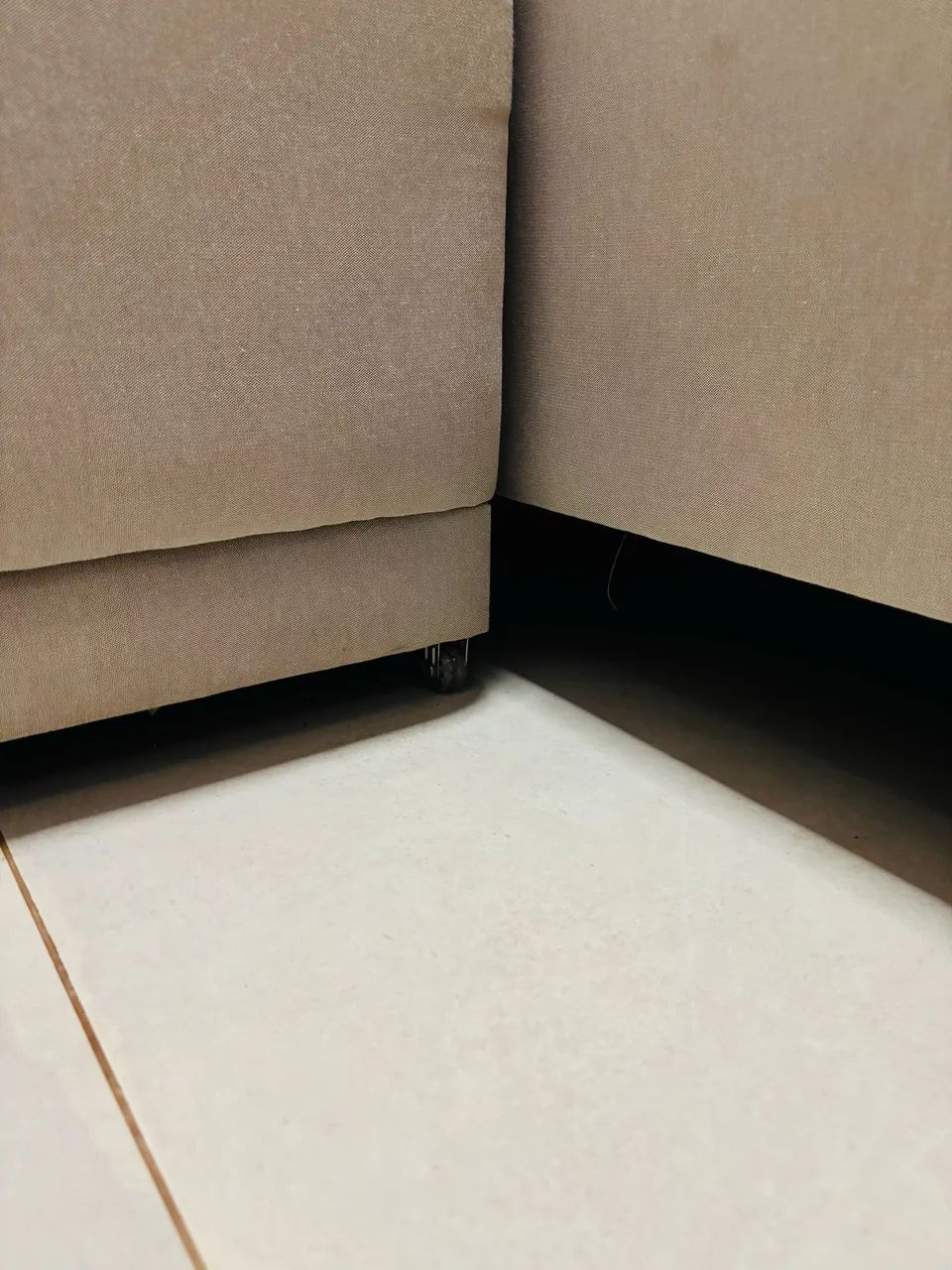 VENDO SOFÁ RETRÁTIL DE LINHO - Foto 5