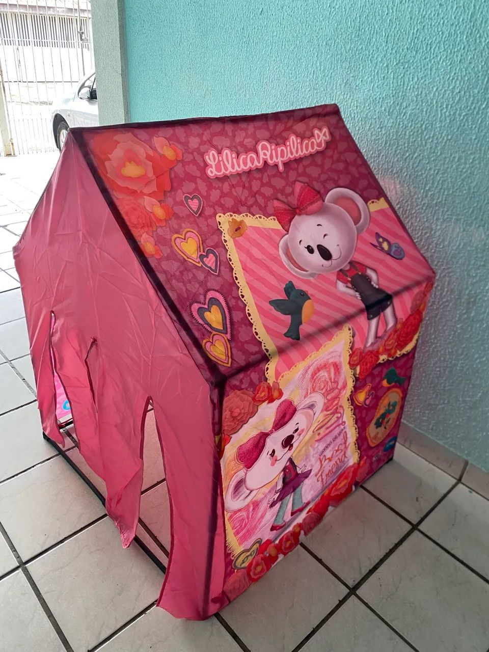 Barraca infantil plástico da Lilica usada 