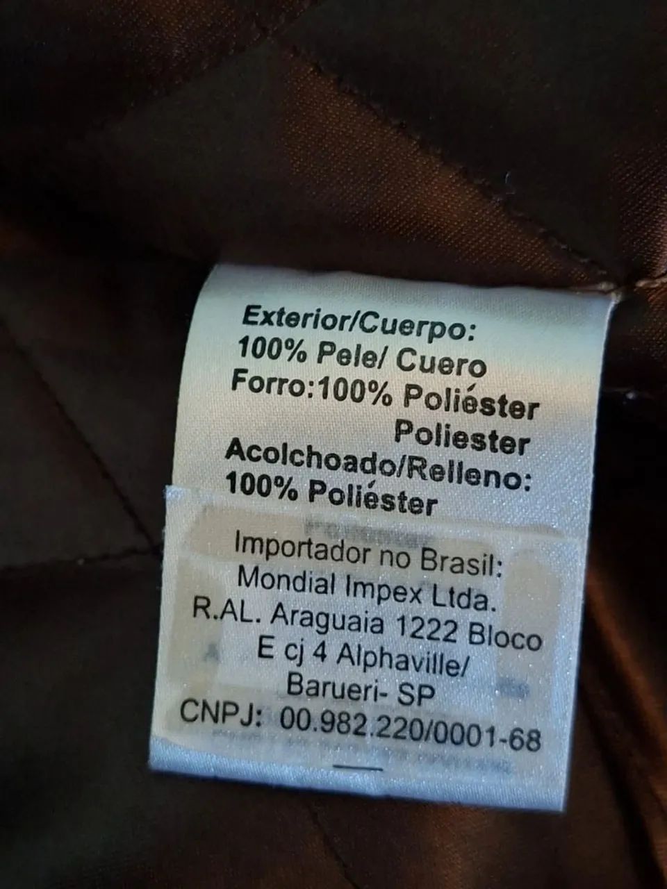 Jaqueta de couro masculino Angelo Litrico , número 52 - Foto 4