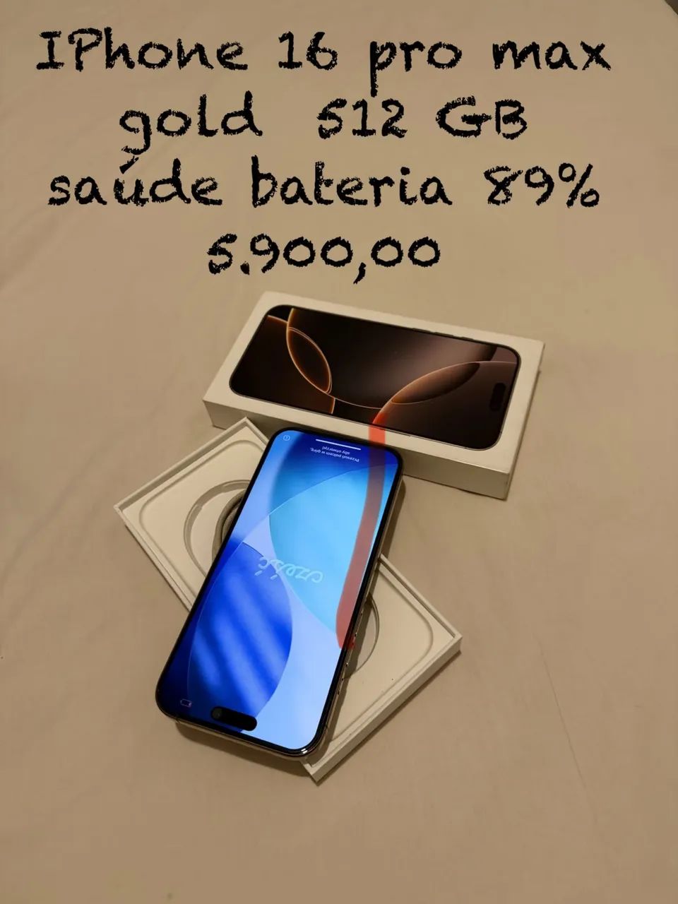 iPhone 16 pro max 512GB DOURADO - Foto 2
