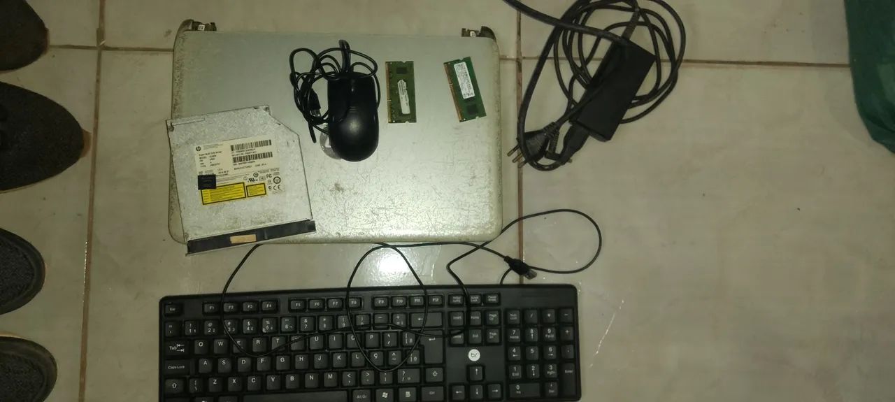 Notebook HP Danificado 