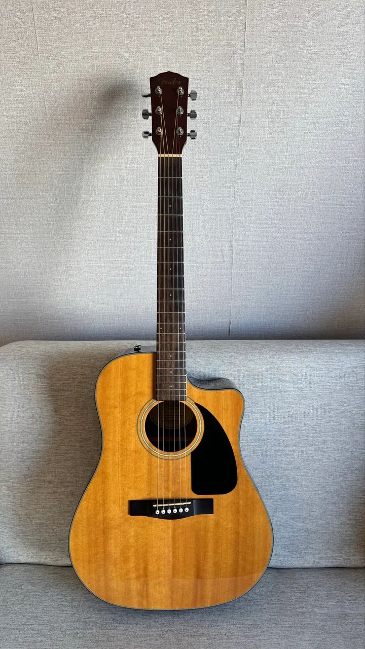 Fender CD-60CE NAT-DS-V2 + Fishman Isys+ + Case Fender Premium