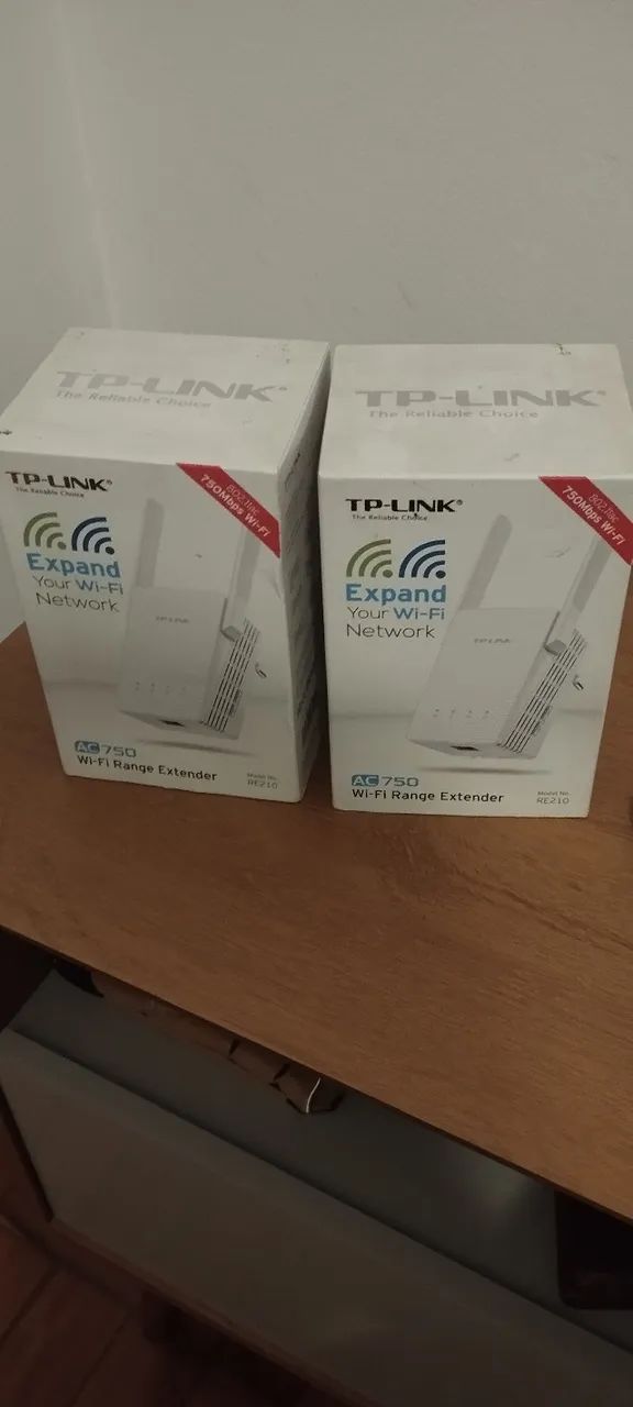 Repetidor Wi-Fi TPLink RE 210 AC750