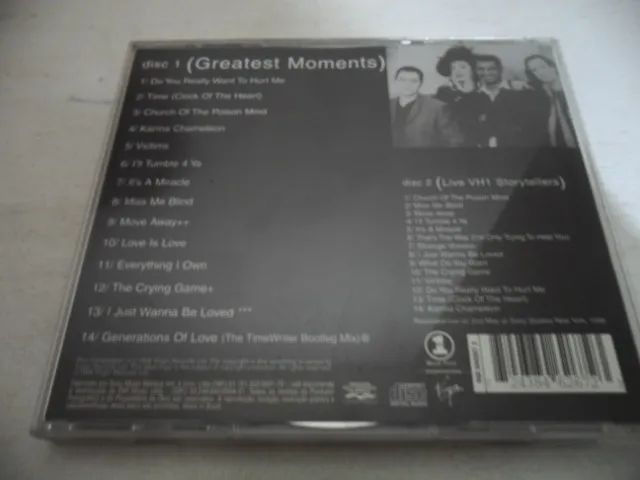 Cd Cultura Club Greatest Moments 2Cds - CDs, DVDs etc - Bacacheri