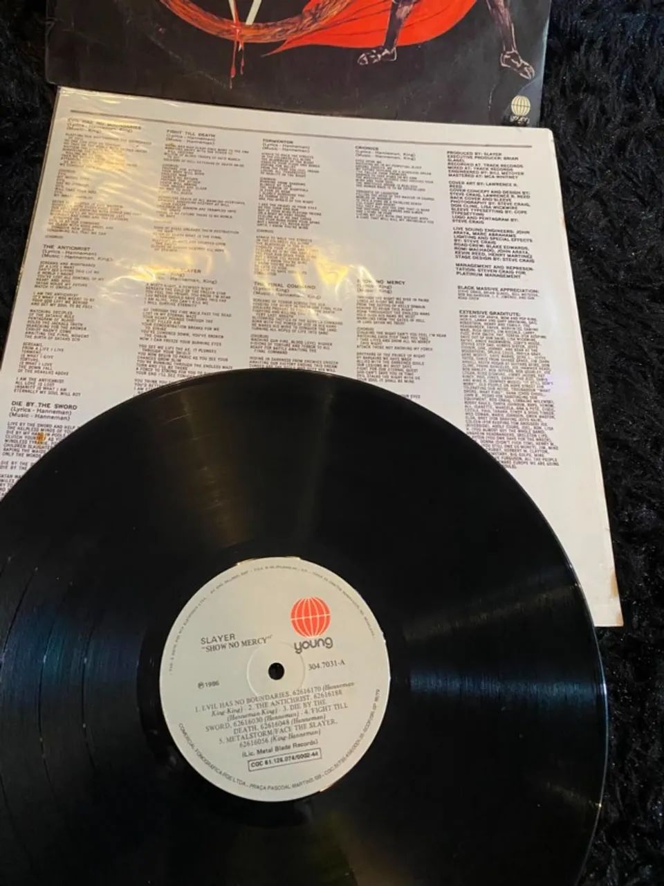 Disco de Vinil Slayer - Show no Mercy (Epoca)  - Foto 3
